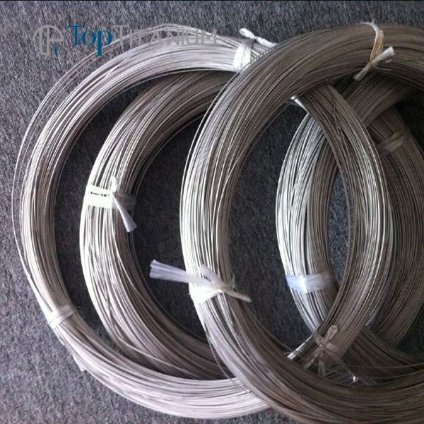 Gwifren Titaniwm ASTM Gr1 Gr2